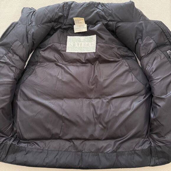 JSX Jet Set Extreme Woman’s Black Down Puffer Moto Black Vest. Size Small (2). - Picture 3 of 9